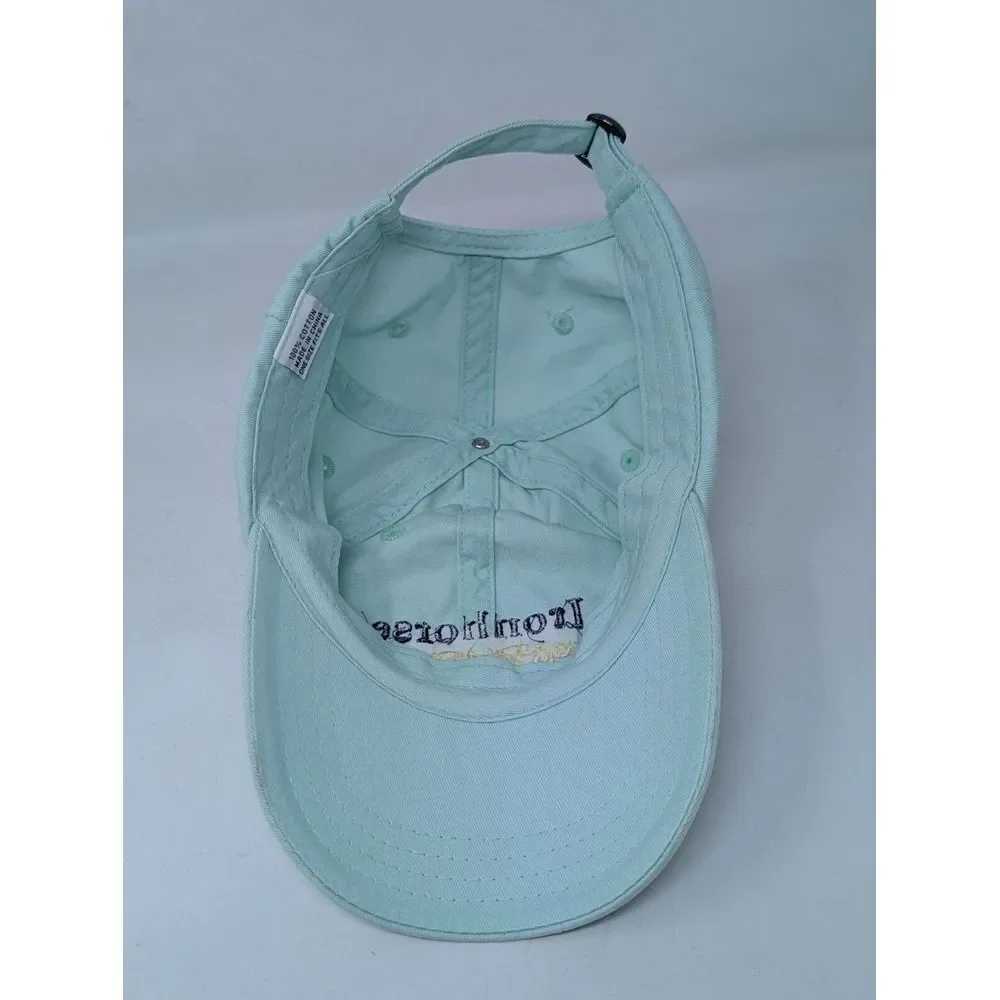 Ironhorse Golf Club Country Club Women's Hat‎ Baseball Cap Light Blue VTG